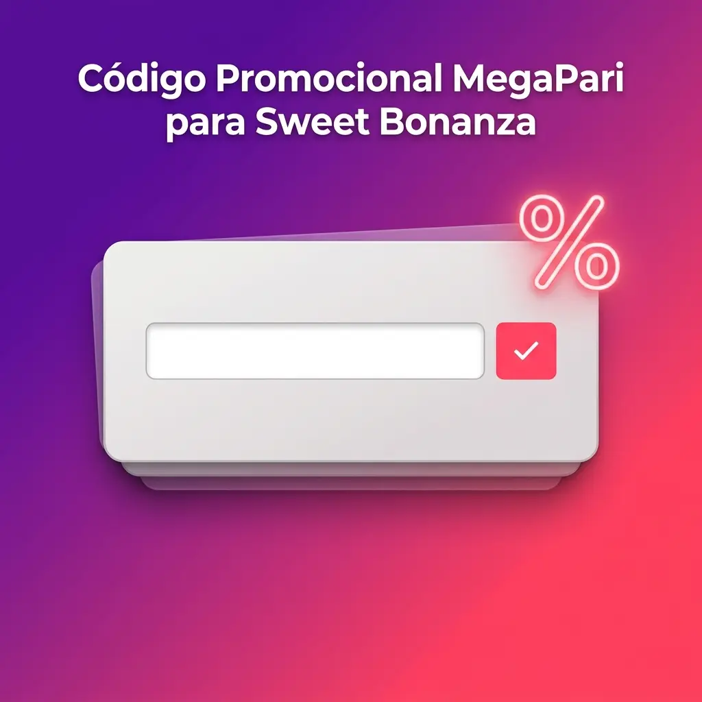 Código promocional MEGABR no MegaPari para Sweet Bonanza com bônus de boas-vindas exclusivo