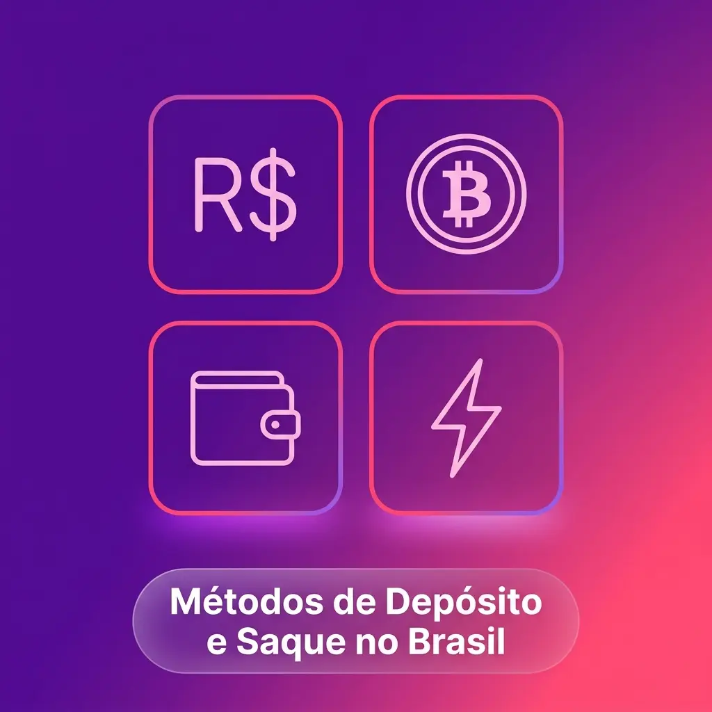 Métodos de depósito e saque nos cassinos brasileiros: Pix, boleto, criptomoedas e mais opções