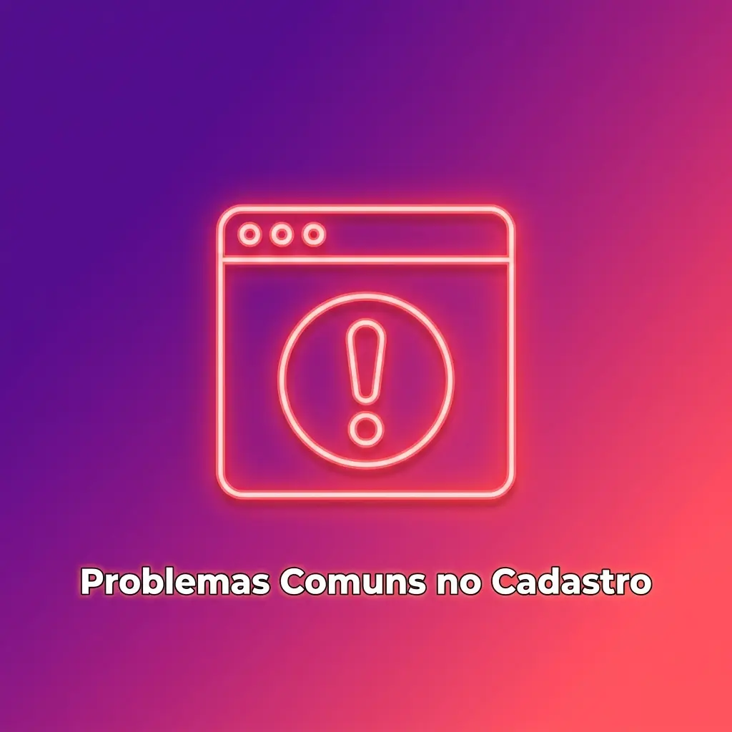 Problemas comuns no cadastro de cassinos: e-mail não recebido, conta bloqueada e dados inválidos