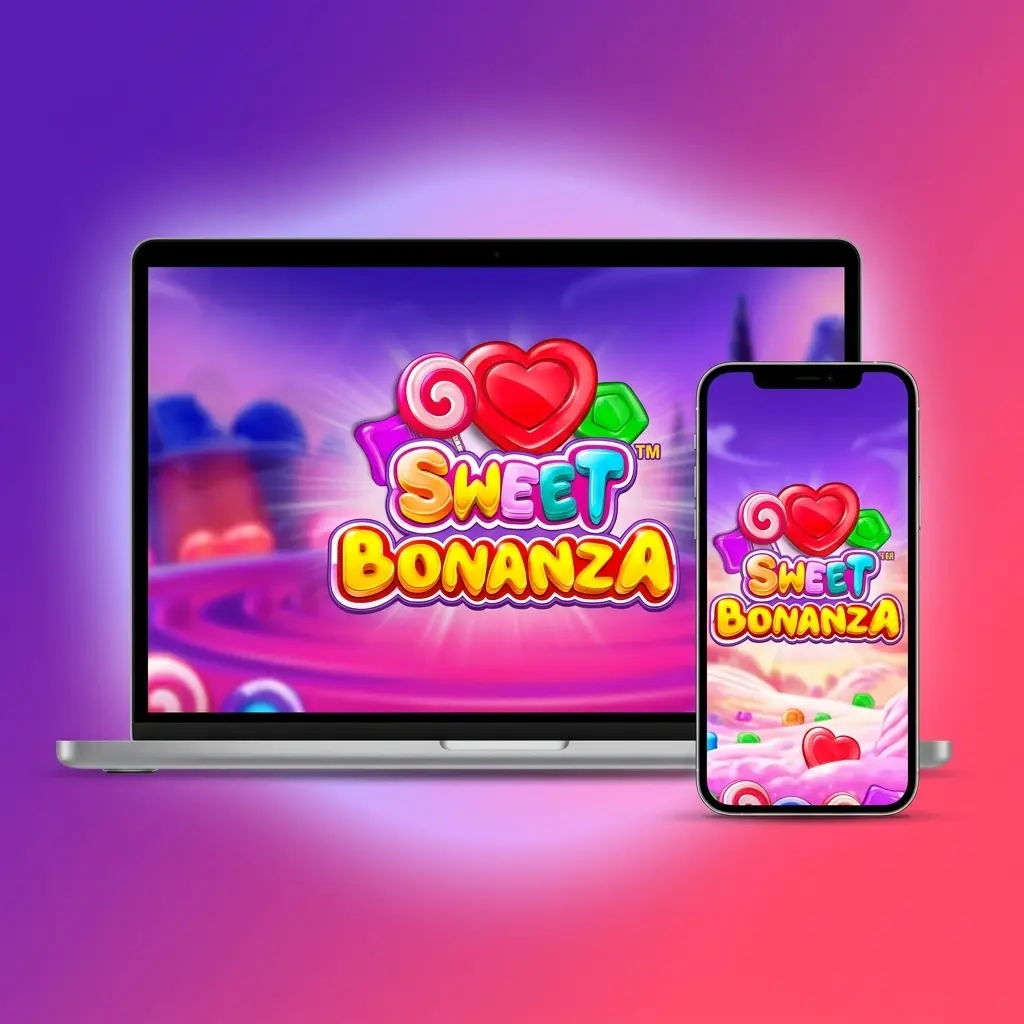 Ícones dos sistemas operacionais Android, iOS, Windows e macOS compatíveis com Sweet Bonanza